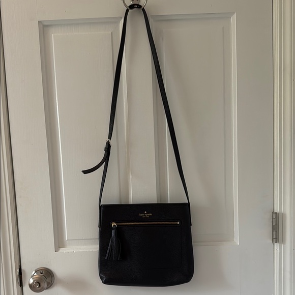 Kate Spade Black Crossbody Bag with Gold Hardware - Picture 2 of 9